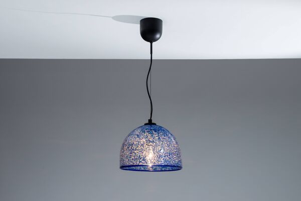 Suspension Gae Aulenti « Neverrino » par Vistosi, Italie, années 1970