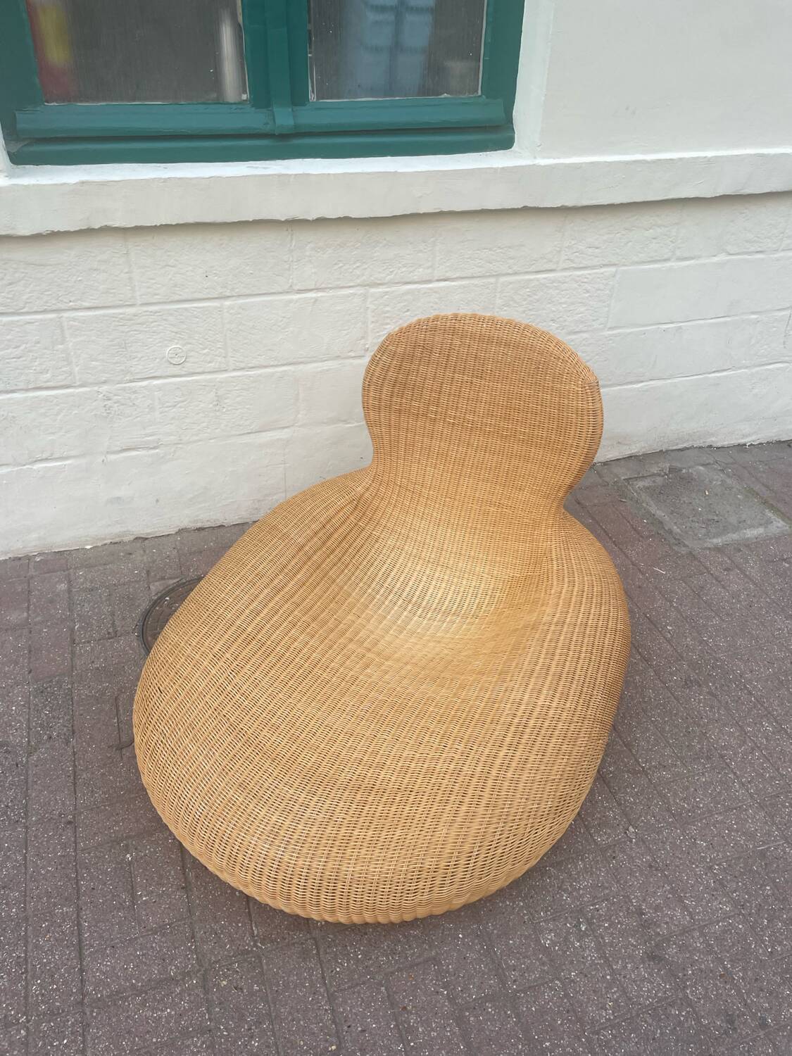 Vintage IKEA Storvik chaise longue armchair