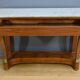 Console en Ronce de Noyer, époque Restauration – Début XIXe