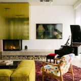 WR armchair with colourful patterns