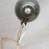 Accordion lamp 1950 push button on base