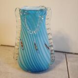 Murano mouth-blown multilayer vase
