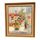 Original Danish Oil on Panel – “Flower Still Life” by Gerda Tougaard