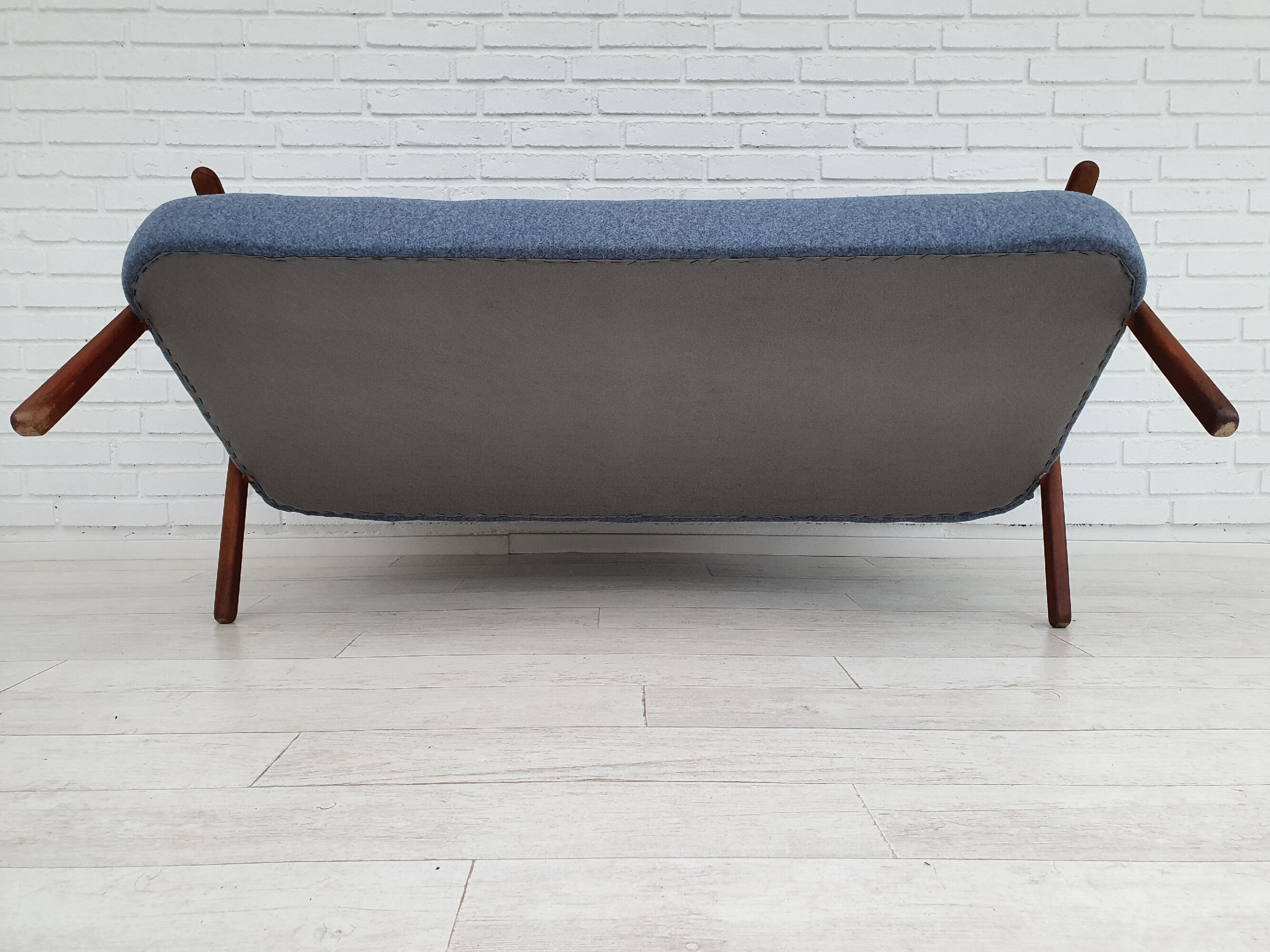 Danish sofa by Erhardsen & Andersen, completely renovated - reupholstered, 70s