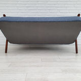 Danish sofa by Erhardsen & Andersen, completely renovated - reupholstered, 70s