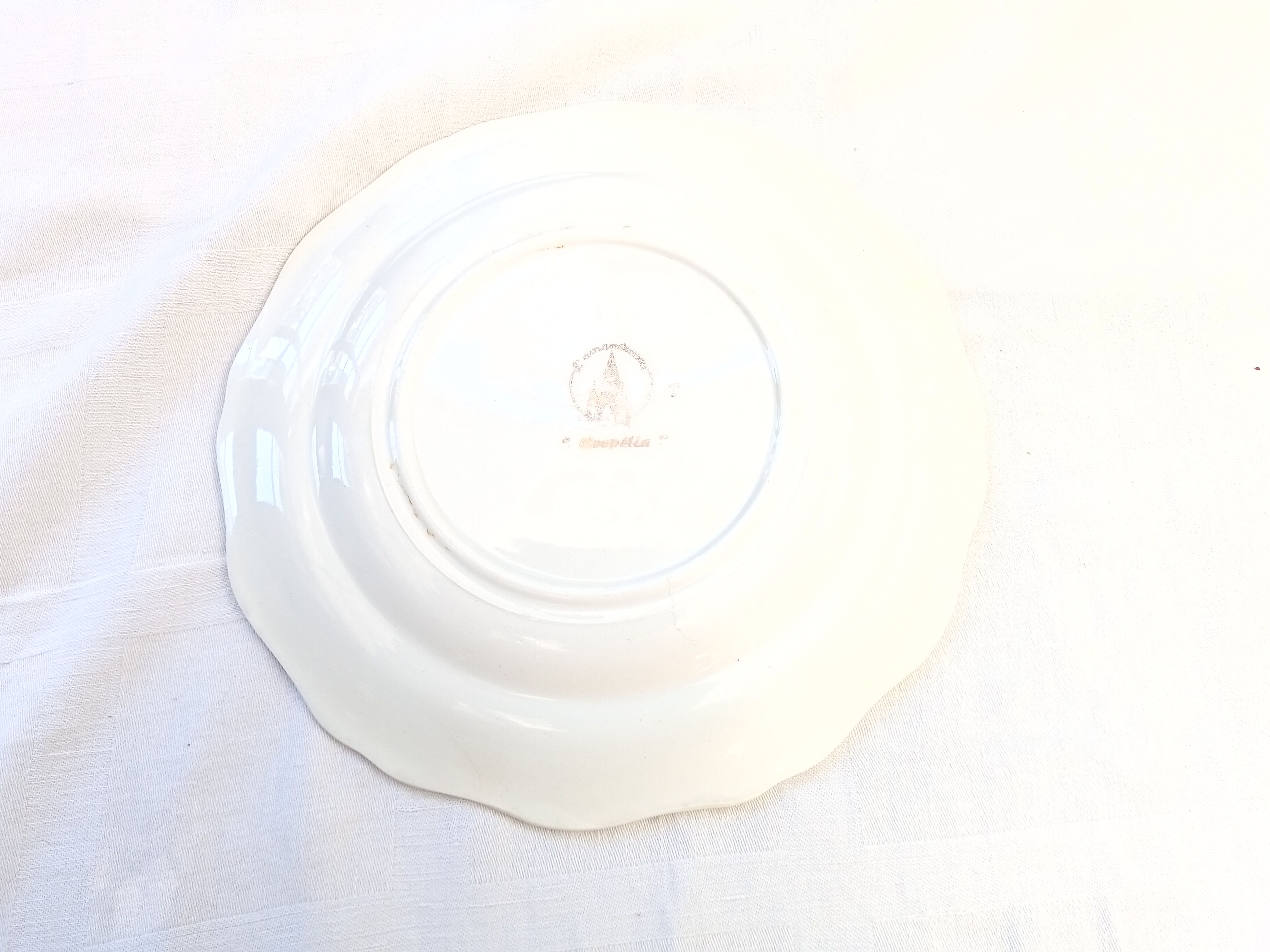 12 old flat plates Coopelia / The Almond