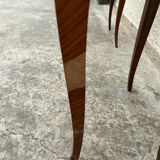 Pair of Louis XV style bedside tables in rosewood