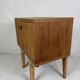 Table de chevet vintage en bois – Esprit années 50/60