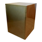 Electro-galvanised metal seat. Pharrell Williams / Vuitton parade, 2024.