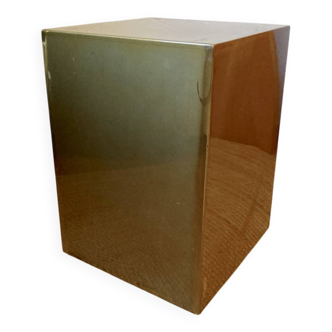 Electro-galvanised metal seat. Pharrell Williams / Vuitton parade, 2024.