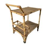 Rattan service on wheels