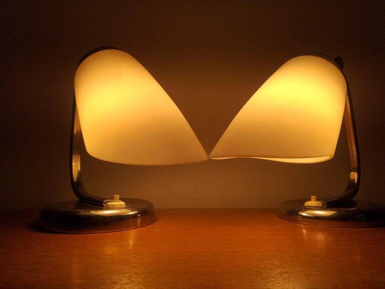Pair of Art Deco Table Lamps, 1930s