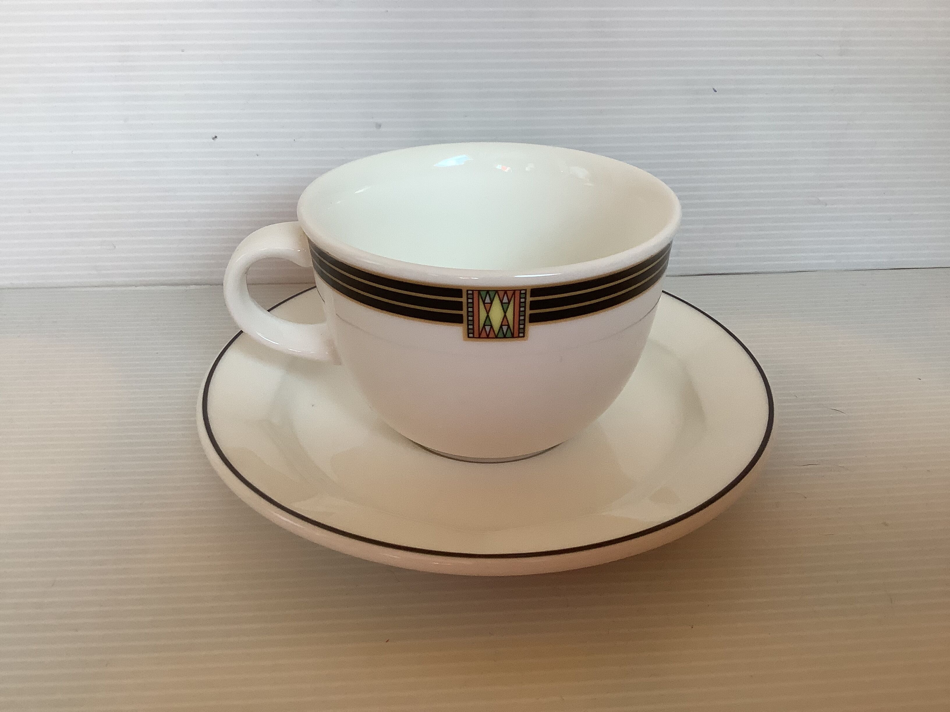 Villeroy and Boch Geo cup and saucer