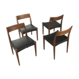 Dining chairs model 175 by Arne Hovmand Olsen for Mogens Kold, 1960