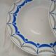6 antique soup plates from Digoin and Sarreguemines