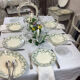 6 old flat plates made in france terre de fer choisy le roi