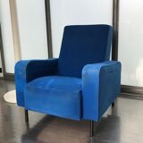Fauteuil bleu 1950