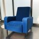 Blue armchair 1950