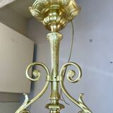 Art Deco tulip chandelier Daum