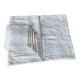Nappe et 12 serviettes brodées et monogrammées