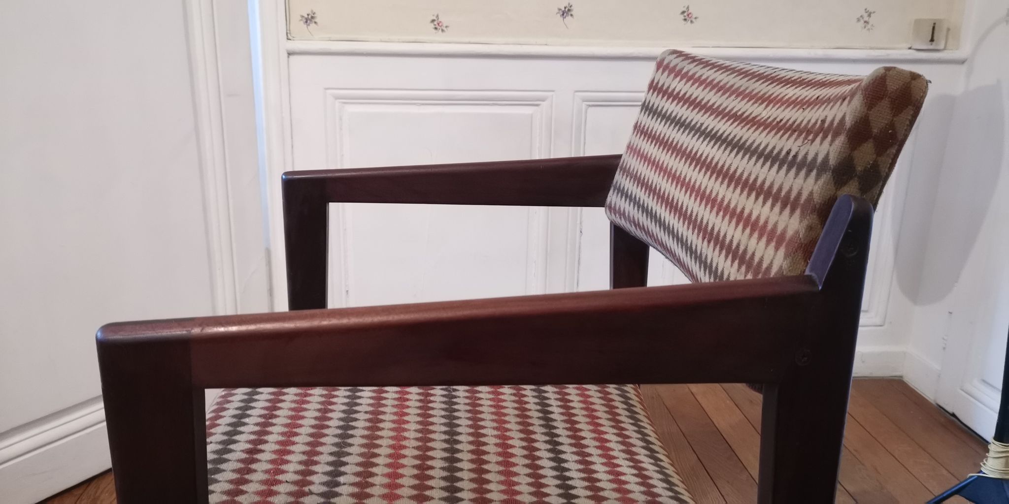 Fauteuil architectural vintage années 50/60 par Thonet