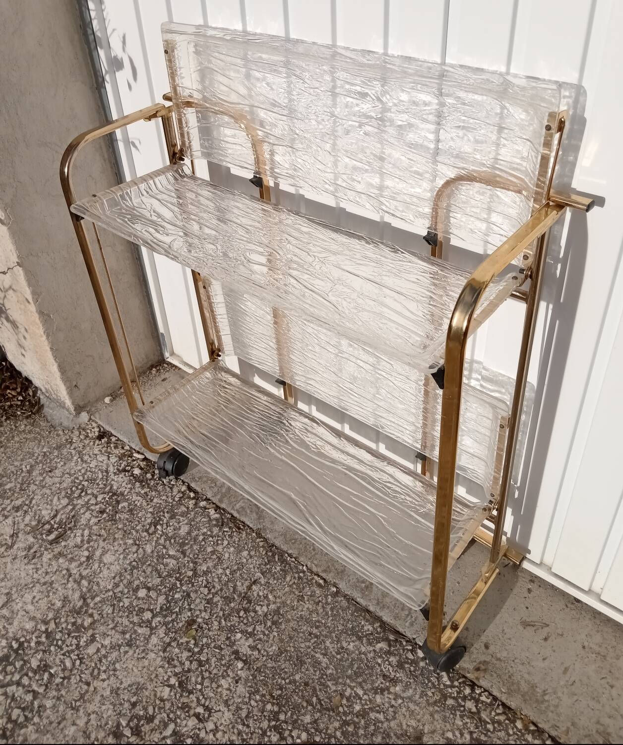 Designer serving cart