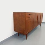 Vintage Swiss Teak Scandinavian style sideboard in teak from the 60s