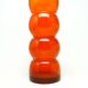 Vase bonhomme de neige, postmodernisme, verre, conçu par K. Krawczyk, Pologne, années 1970