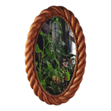 Oval mirror rope