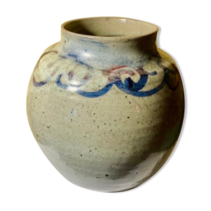 Vase pensu , en ceramique émaillé,