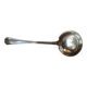 Cream ladle, Christofle, Boreal model in silver metal