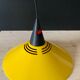 Suspension vintage jaune