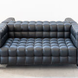 Kubus Sofas, Two Places by Josef Hoffmann for Wittmann, 1980s, Set of 4