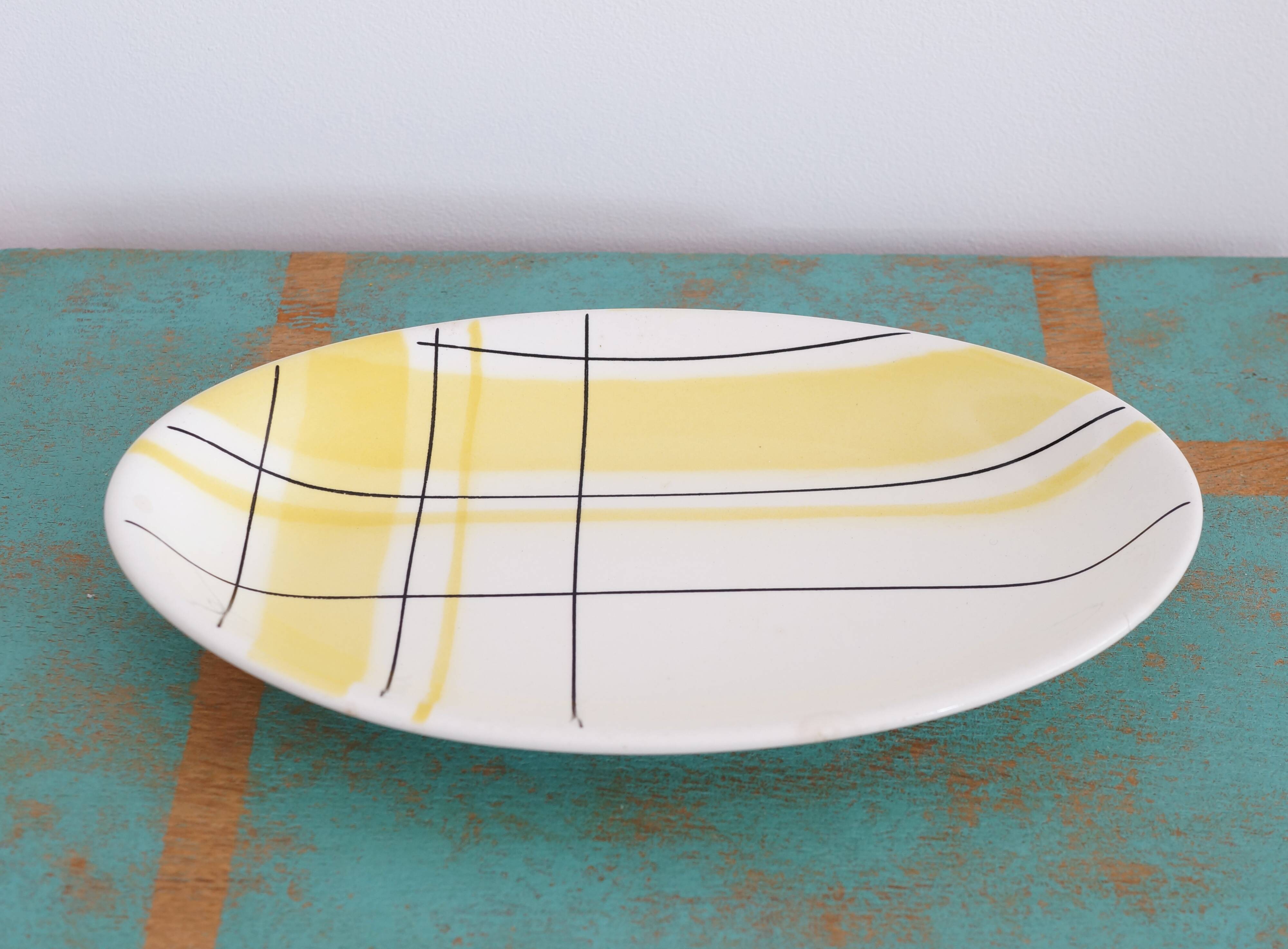 Ravier Salins oval yellow model "Montreal"