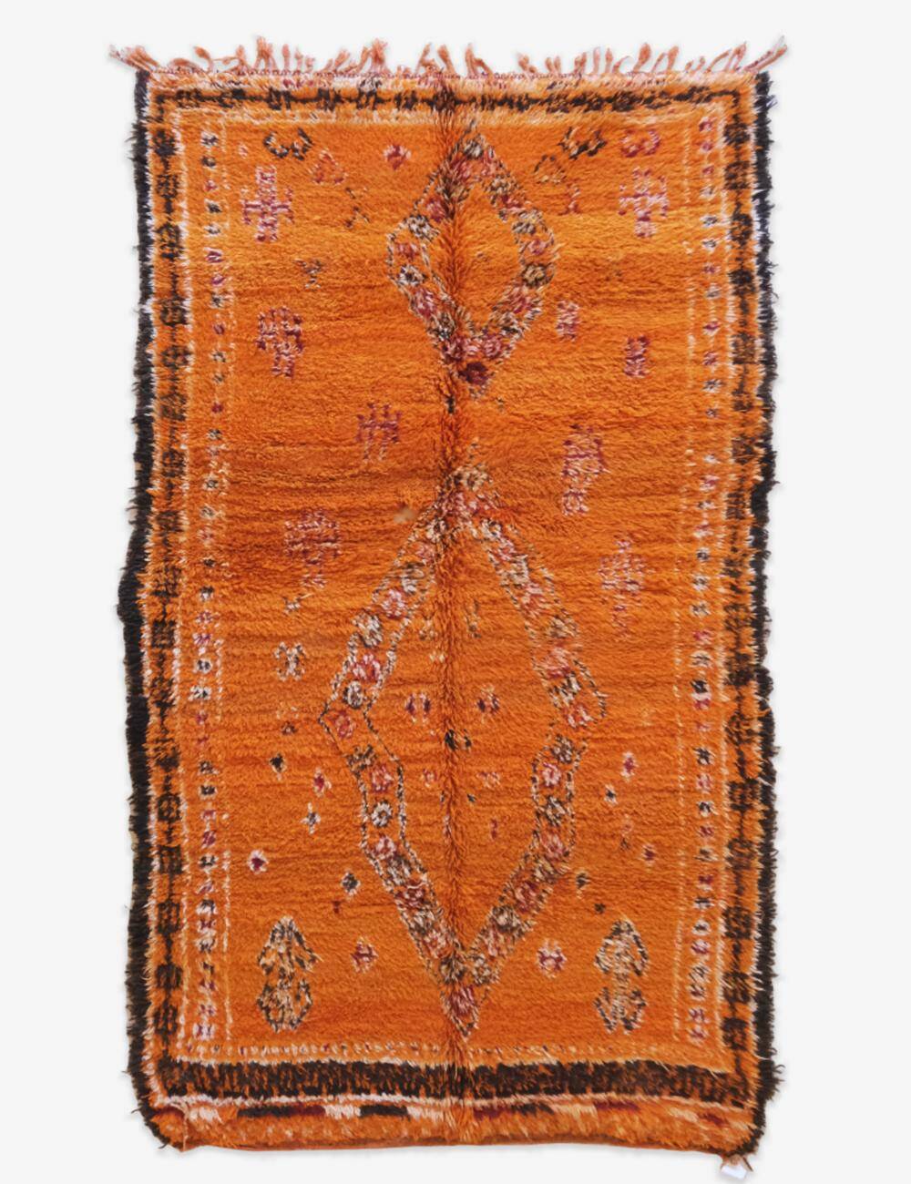 Orange Collection Rug - 355 x 198 cm