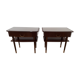 Pair of bedside tables, Denmark, 60s