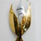 Applied brass by Henri Perrichaud single room around 1960