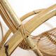 Rohe Noordwolde, rocking chair en rotin des années 60-70.
