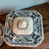 Set of 3 serving dishes in Maastricht ceramic