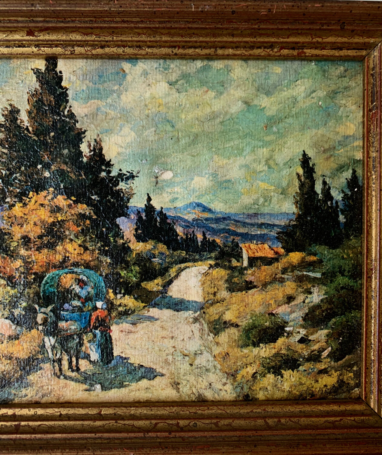 Painting oil on canvas vintage
