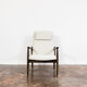 Fauteuil GFM de style mid-century par E. Homa en tissu Kvadrat, années 1960
