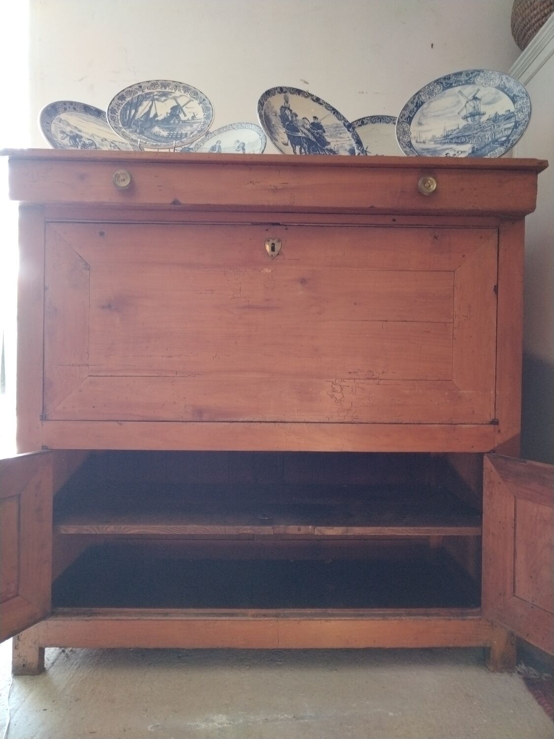 Louis XVI period country secretary