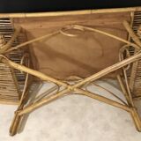 Rattan coffee table