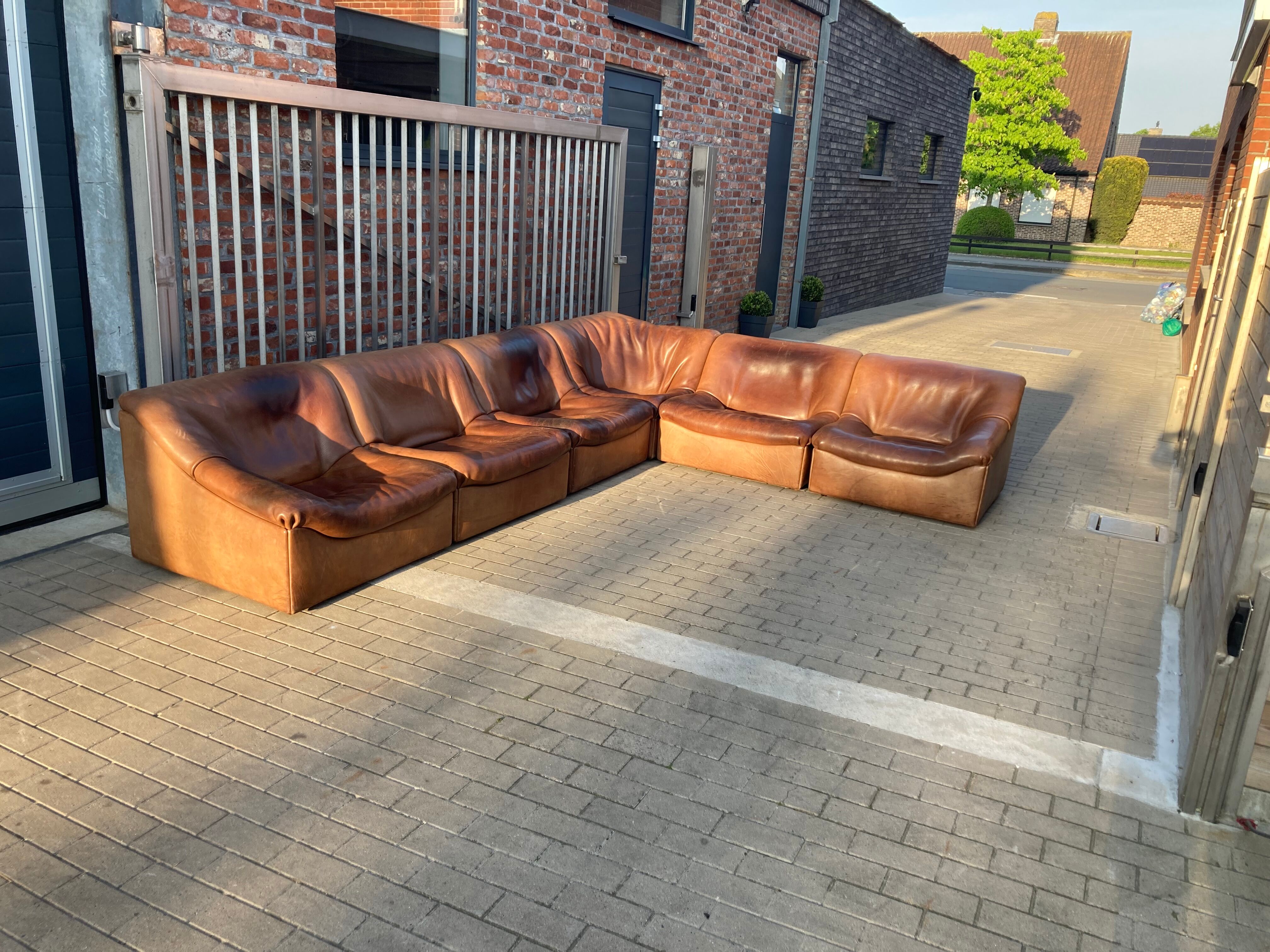 Modular corner seating De Sede Ds46