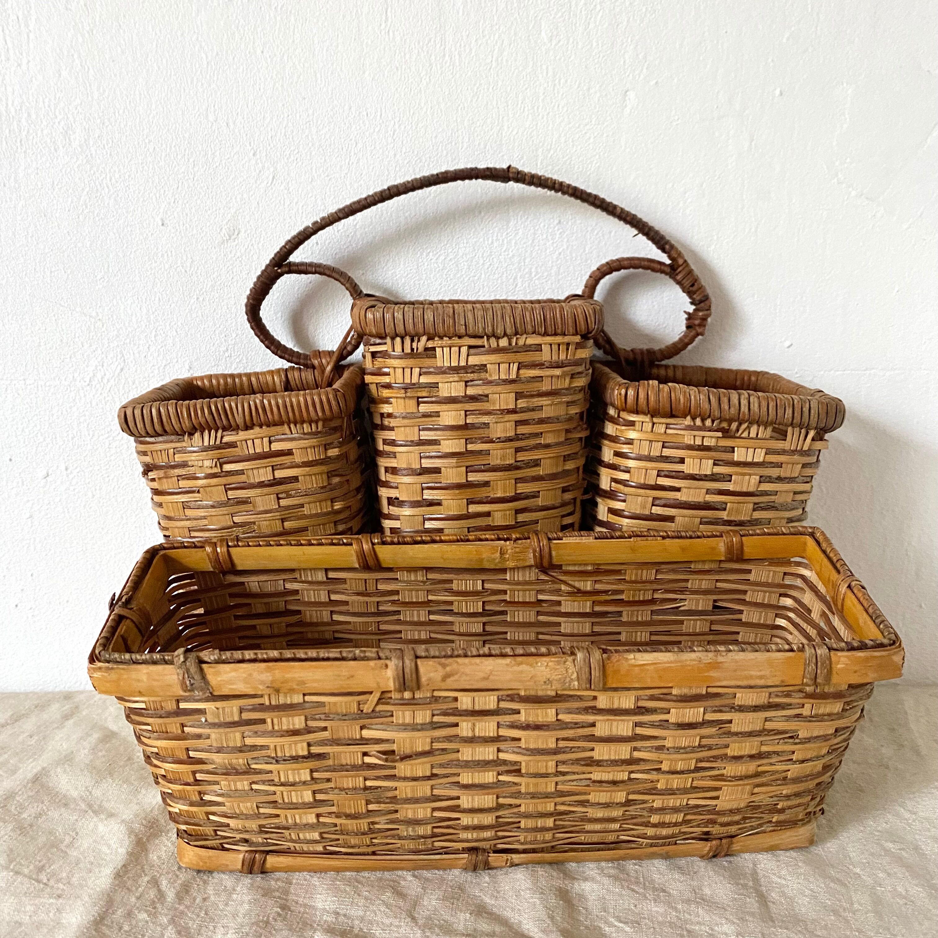 Mail rack vintage pencil holder