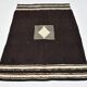 4x6 Brown & Beige Contemporary Kilim Rug, 127x176Cm