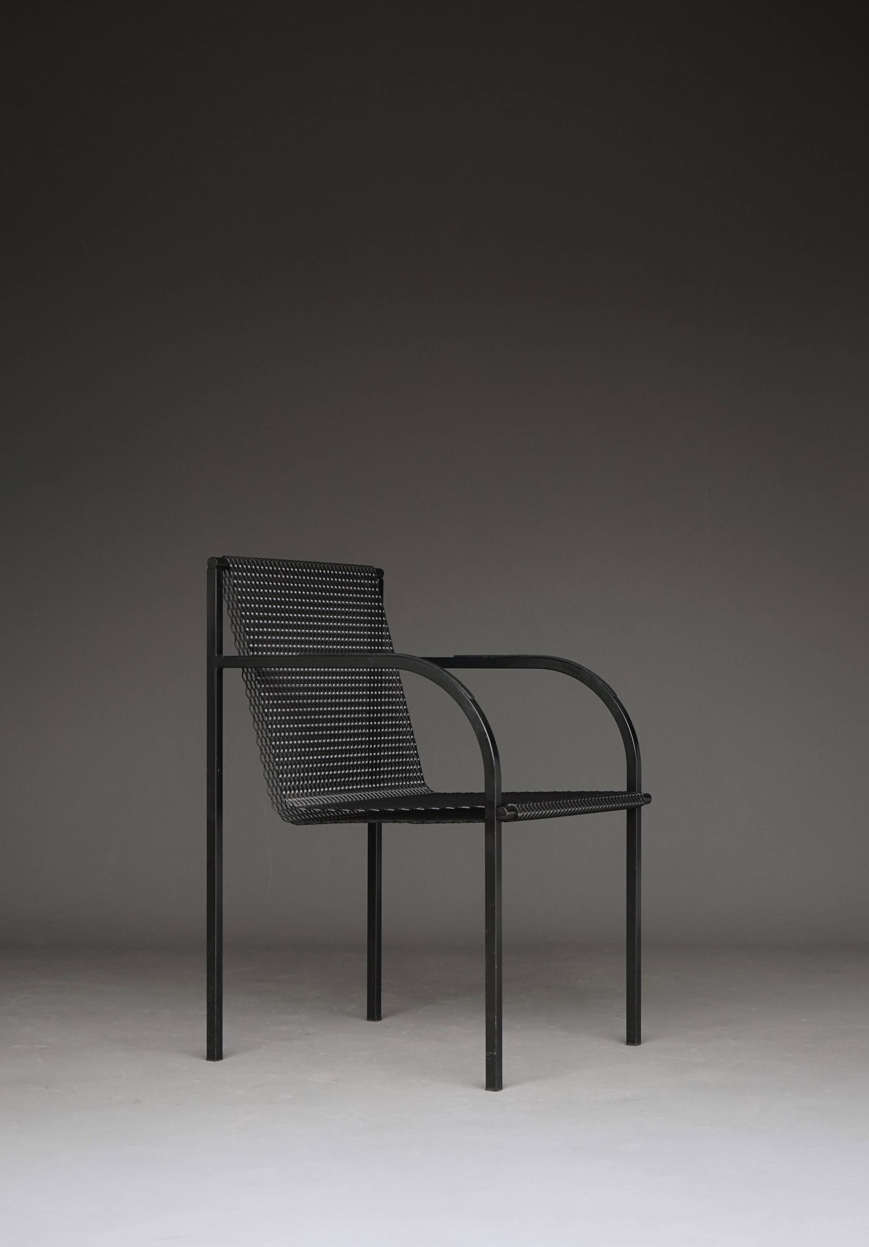 Model R401 Chairs by Shiro Kuramata for Pastoe. Set of 2