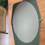 Double shade mirror 43x66 vintage 1970