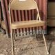 Chaises pliantes en métal