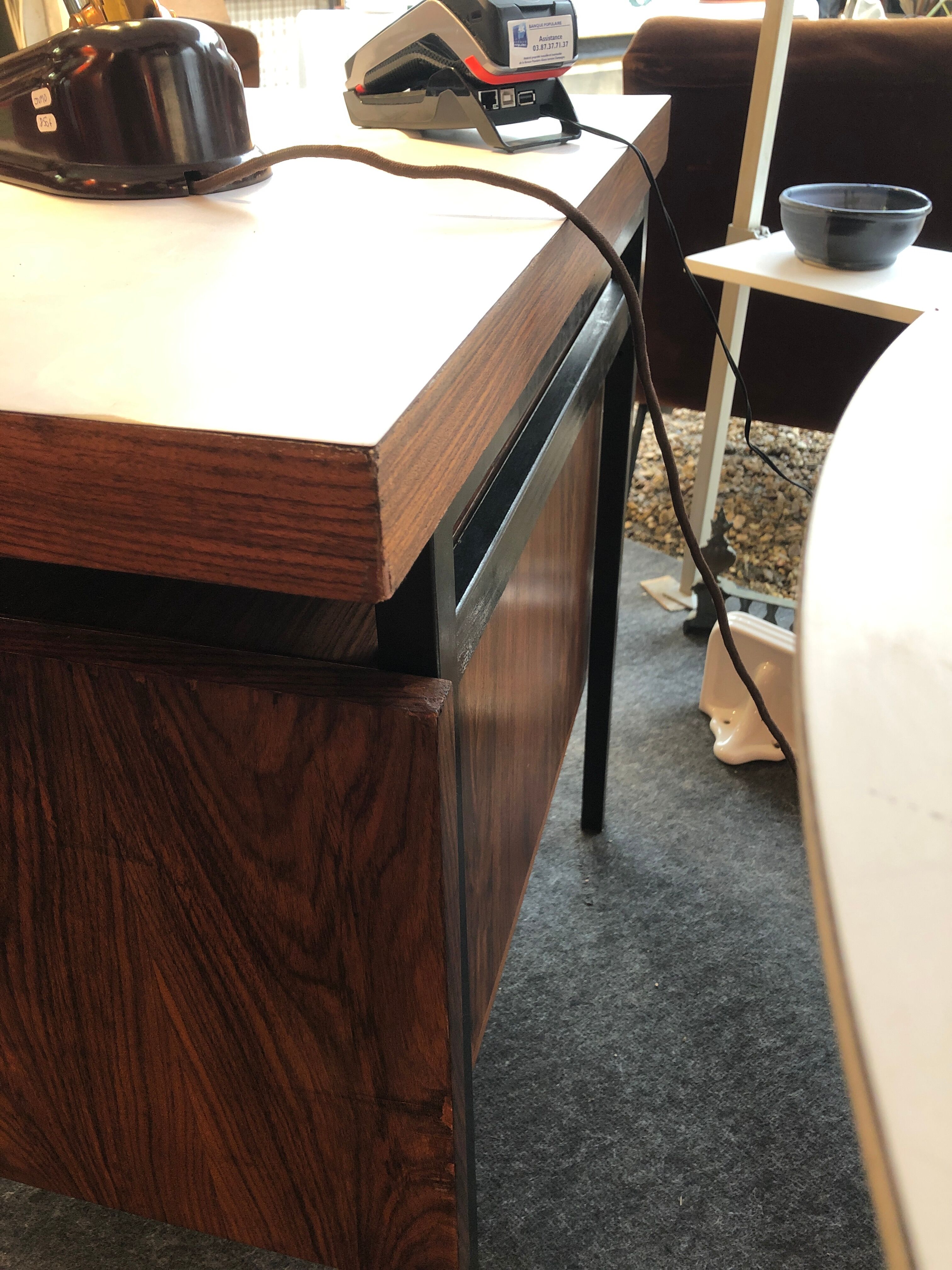 Rosewood office of Georges Frydman around 1960